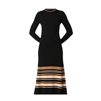 floral print dress displayed in high-quality still-life product image