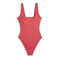 Swimwear image retouching services with natural skin tone correction and fabric clarity enhancement