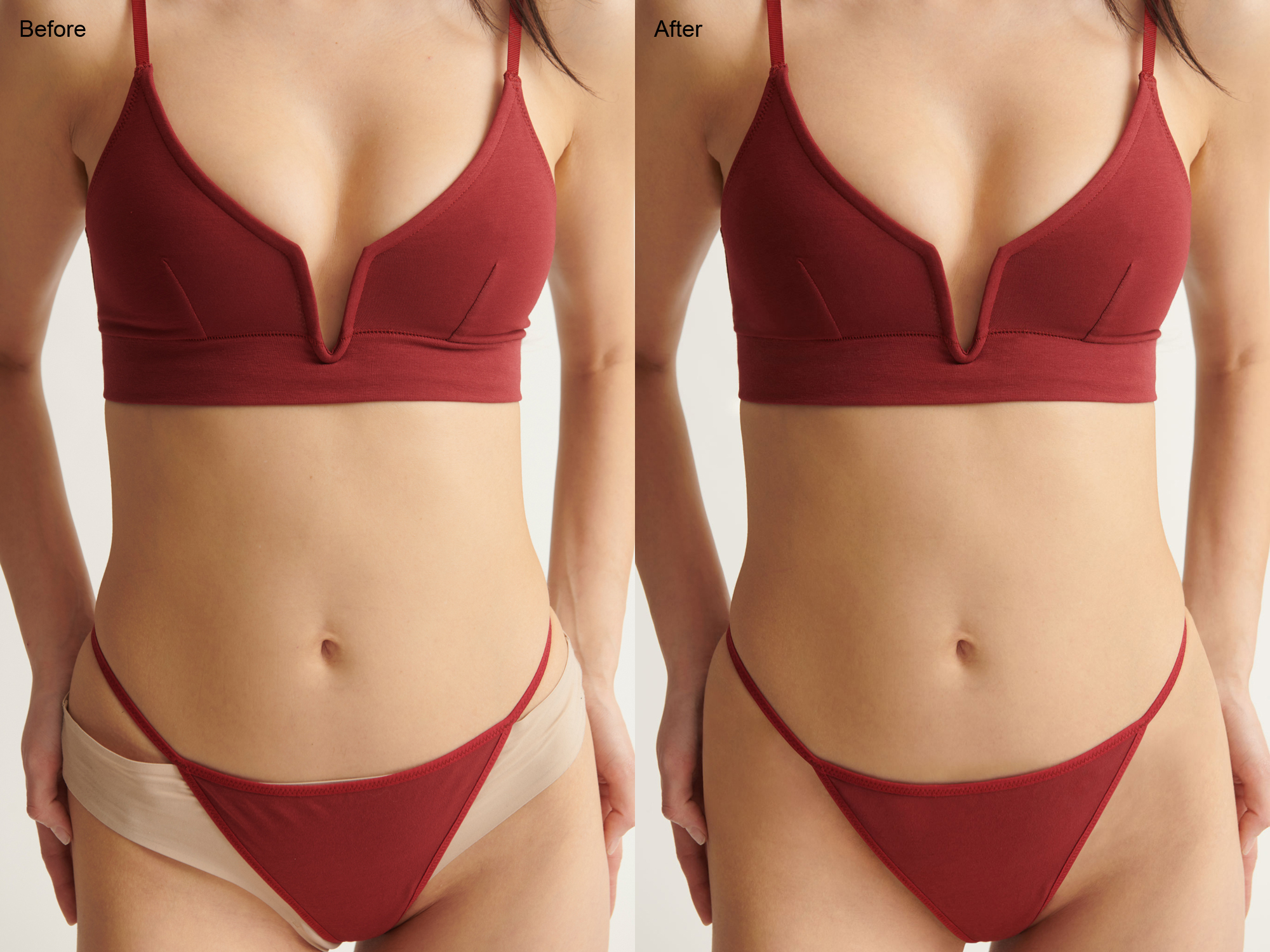 refined product presentation showing improved texture definition and edge clarity in closeup detail