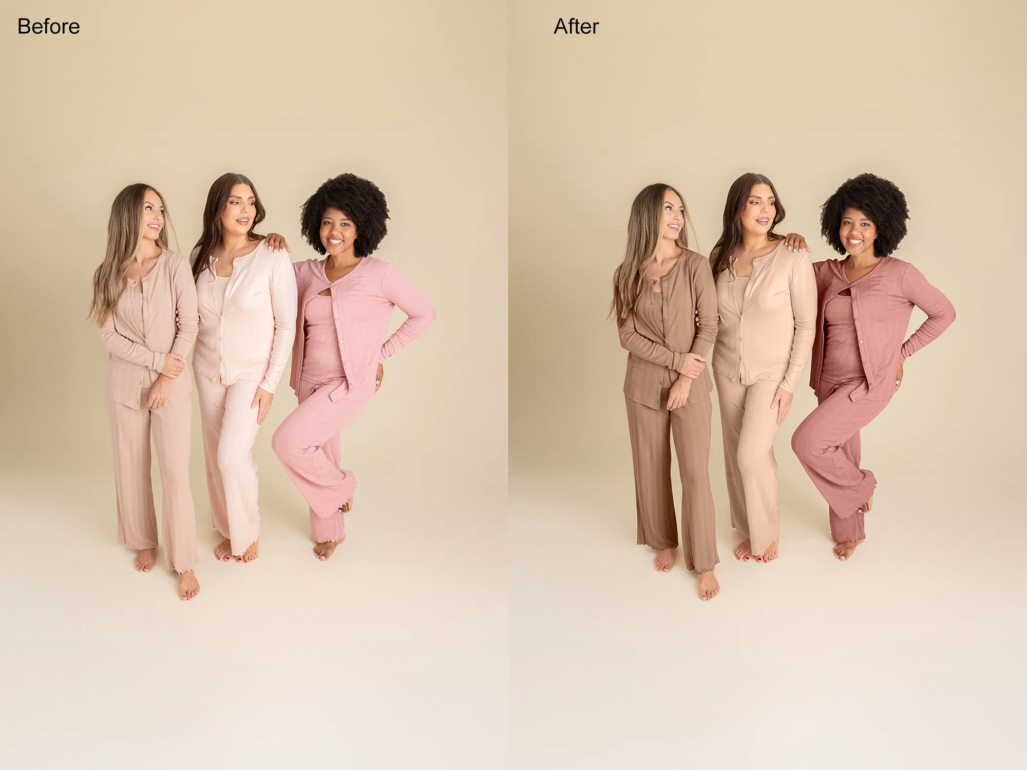 multi-item color balancing for Boston catalog consistency