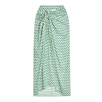 fabric drape appears fluid with soft folds and relaxed tonal variation